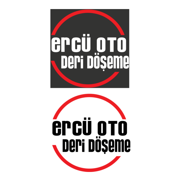 Ercü Oto Deri Döşeme Logo PNG Vector