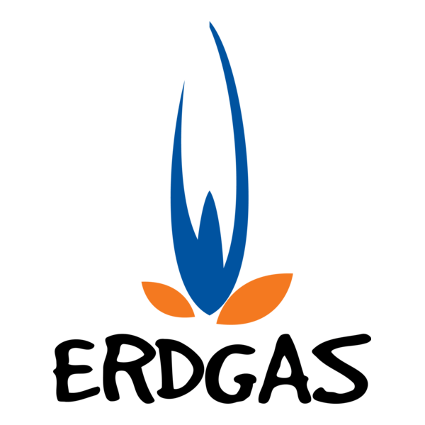Erdgas Logo PNG Vector
