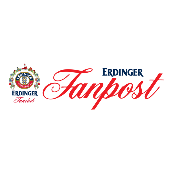 Erdinger Fanpost Logo PNG Vector