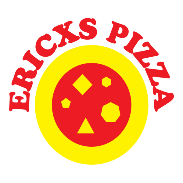 Ericxs Pizza Logo PNG Vector