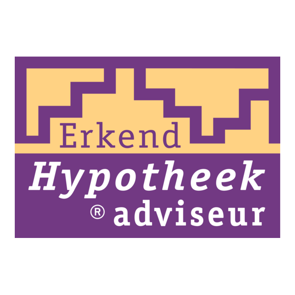 Erkend Hypotheek Adviseur Logo PNG Vector