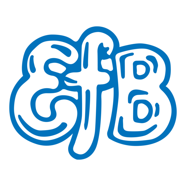 Esbjerg Forenede Boldklubber Logo PNG Vector