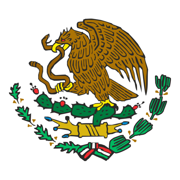 ESCUDO BANDERA MEXICANA Logo PNG Vector