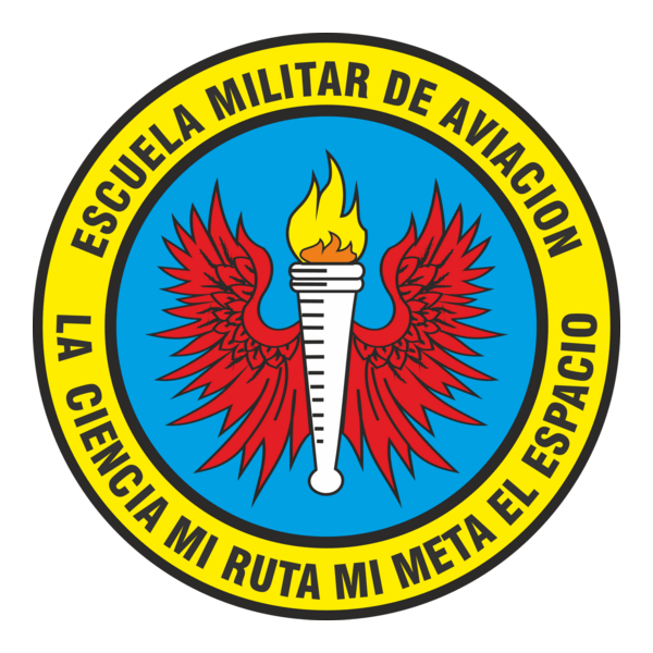 Escuela Militar de aviación Colombia Logo PNG Vector