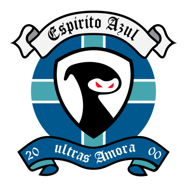 Espirito Azul Ultras Amora 2000 Logo PNG Vector