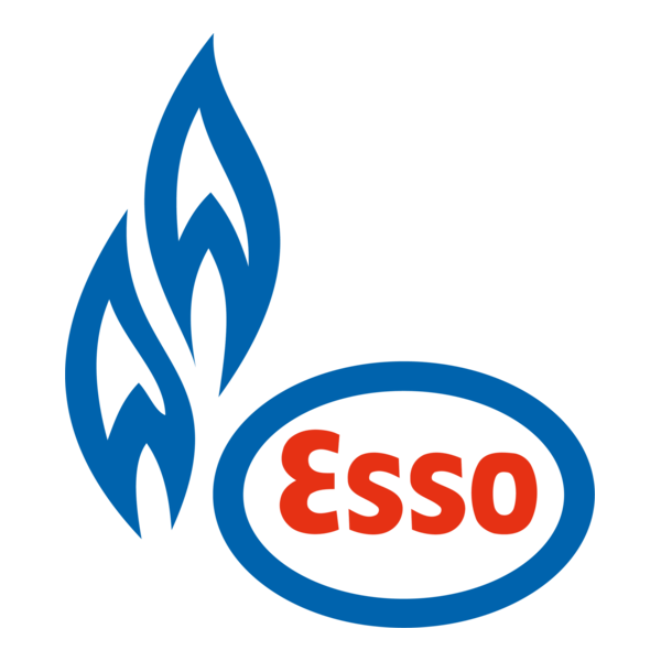 esso gas Logo PNG Vector