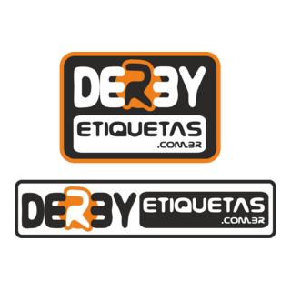 Derby Etiquetas Logo PNG Vector