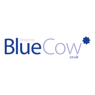 Design by BlueCow Logo PNG Vector