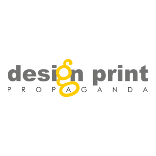 Design Print Propaganda Logo PNG Vector