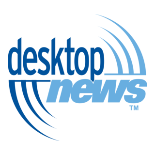 Desktop News Logo PNG Vector