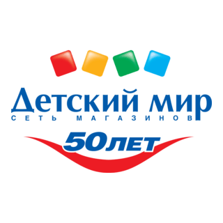Detsky mir 50 Logo PNG Vector
