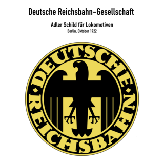 Deutsche Reichsbahn Gesellschaft Logo PNG Vector