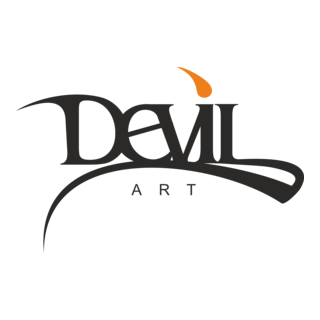 Devil art Logo PNG Vector
