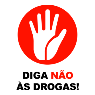 Diga nгo аs Drogas Logo PNG Vector