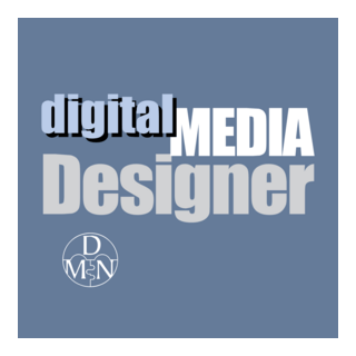 Digital Media Designer Logo PNG Vector