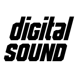 Digital Sound Logo PNG Vector