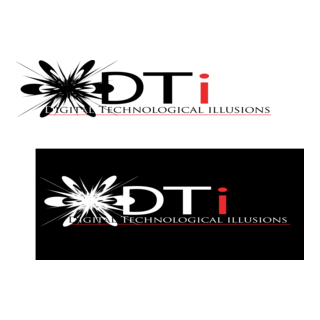 Digital Technological Illusions Logo PNG Vector