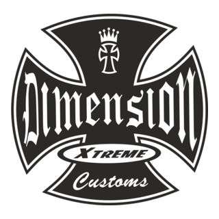 Dimension Xtreme Customs Logo PNG Vector