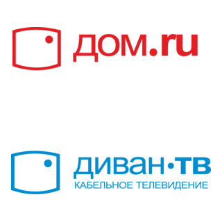 Divan-TV_Dom.ru Logo PNG Vector
