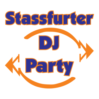 DJ Party Logo PNG Vector