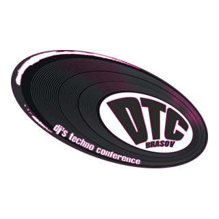 DJs Techno Conference Logo PNG Vector