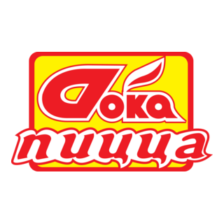 Doka Pizza Logo PNG Vector