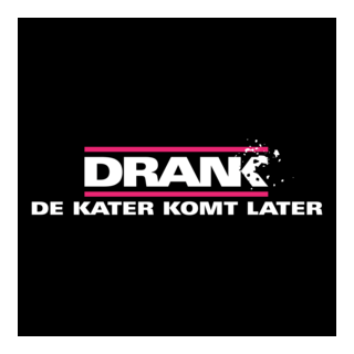 Drank De Kater Komt Later Logo PNG Vector
