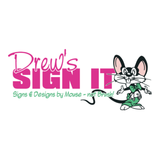 Drew's Sign It Logo PNG Vector