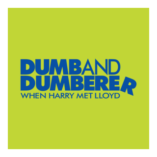 Dumb And Dumberer Logo PNG Vector