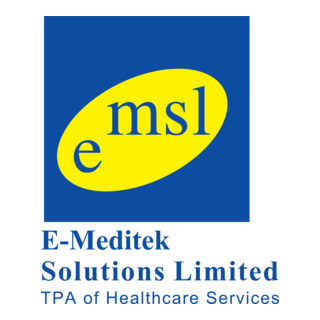 E-Meditek Solutions Logo PNG Vector