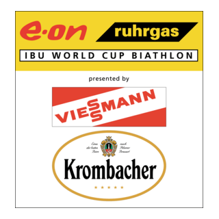 e-on Ruhrgas IBU Biathlon Worldcup Logo PNG Vector