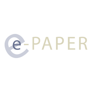 e-paper Logo PNG Vector