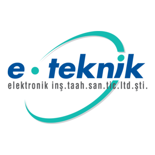 e-teknik Logo PNG Vector