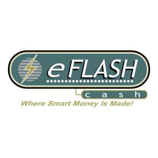 eFlash Cash Logo PNG Vector
