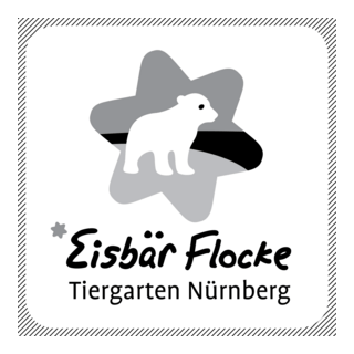 Eisbaer Flocke B&W Logo PNG Vector