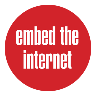 Embed The Internet Logo PNG Vector