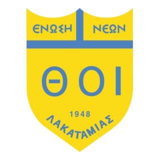 ENTHOI Lakatamias FC Logo PNG Vector