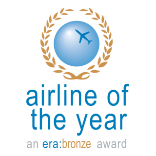 era's Airline of the Year Bronze Award Logo PNG Vector