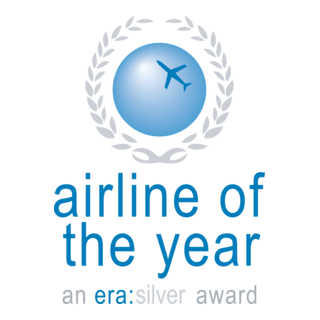 era's Airline of the Year Silver Award Logo PNG Vector