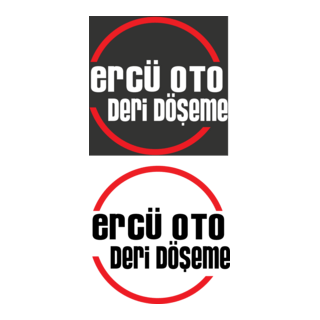 Ercü Oto Deri Döşeme Logo PNG Vector