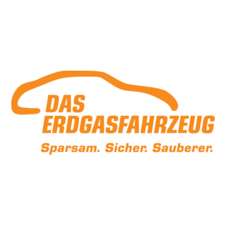 Erdgasfahrzeug Logo PNG Vector