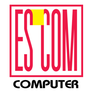 ES-COM Computer Logo PNG Vector