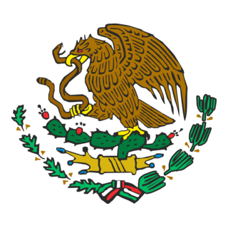 ESCUDO BANDERA MEXICANA Logo PNG Vector