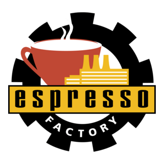 Espresso Factory Logo PNG Vector