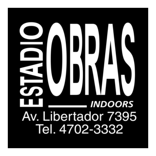 Estadio Obras Logo PNG Vector