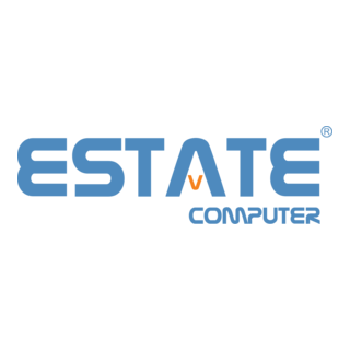 Estate Computer Logo PNG Vector
