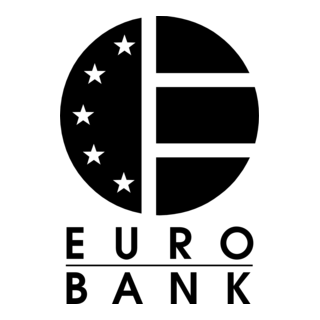 Euro Bank Logo PNG Vector