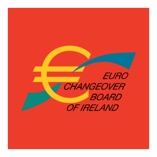Euro Changeover Board Of Ireland Logo PNG Vector