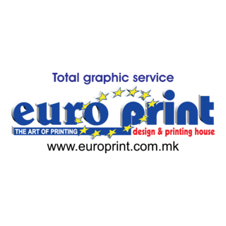 Euro Print Logo PNG Vector