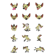 Disney's Hyenas Logo PNG Vector